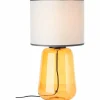 Lampe de table Brilliant Hydra Jaune, 1 lumière