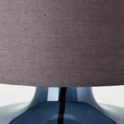 Lampe de table Brilliant Hydra Bleu, 1 lumière