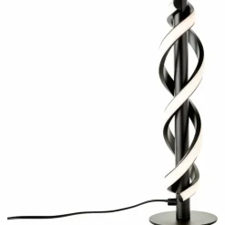 Lampe de table Brilliant Amalie LED Noir, 1 lumière