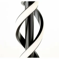 Lampe de table Brilliant Amalie LED Noir, 1 lumière