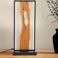 Lampe de table Brilliant Chaumont LED Écru, Noir, 1 lumière