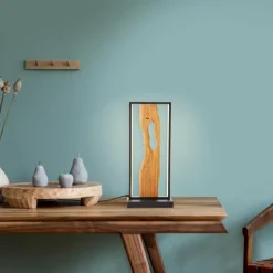 Lampe de table Brilliant Chaumont LED Écru, Noir, 1 lumière