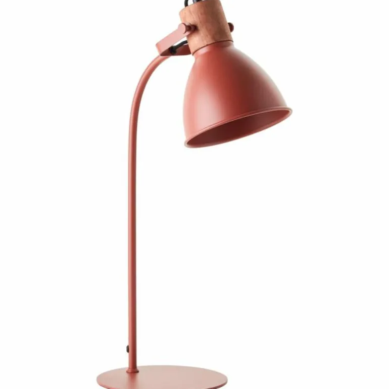 Lampe de table Brilliant Erena Rouge, 1 lumière