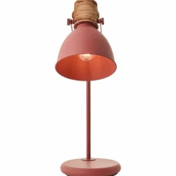 Lampe de table Brilliant Erena Rouge, 1 lumière