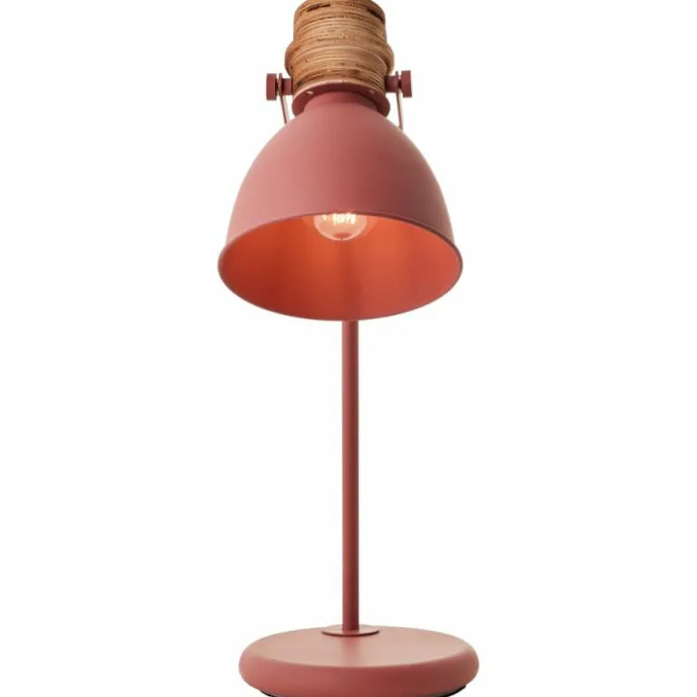 Lampe de table Brilliant Erena Rouge, 1 lumière