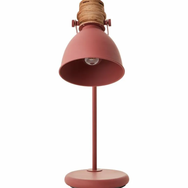 Lampe de table Brilliant Erena Rouge, 1 lumière