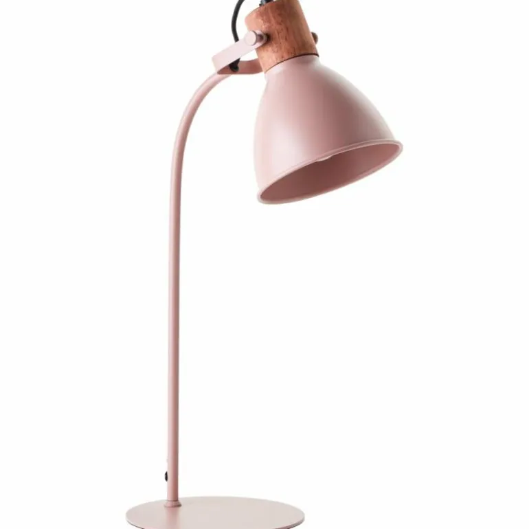 Lampe de table Brilliant Erena Rose, 1 lumière