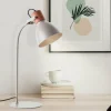 Lampe de table Brilliant Erena Gris, 1 lumière