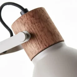 Lampe de table Brilliant Erena Gris, 1 lumière