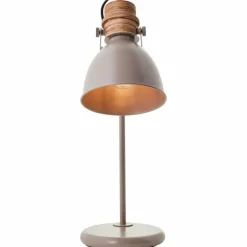 Lampe de table Brilliant Erena Gris, 1 lumière