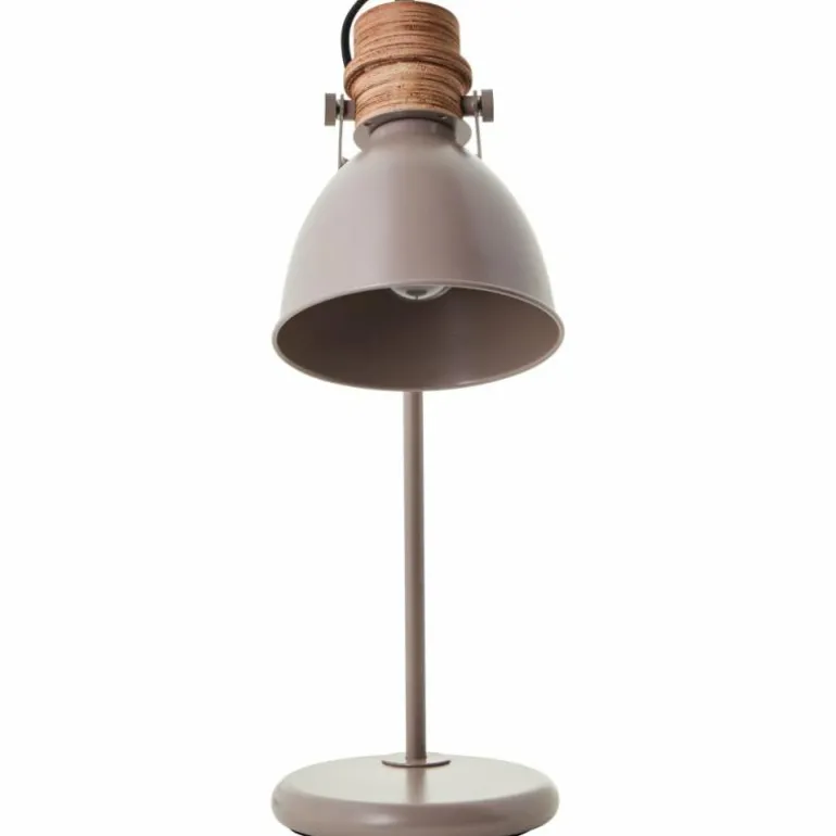 Lampe de table Brilliant Erena Gris, 1 lumière