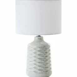 Lampe de table Brilliant Ilysa Gris, 1 lumière