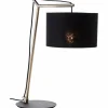 Lampe de table Brilliant Annice Or, Noir, 1 lumière
