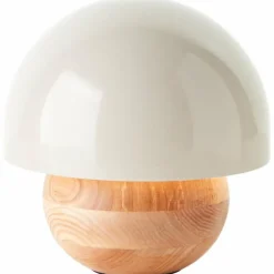 Lampe de table Brilliant Nalam Écru, 1 lumière