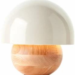 Lampe de table Brilliant Nalam Écru, 1 lumière