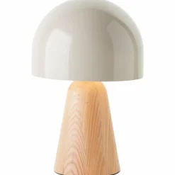 Lampe de table Brilliant Nalam Écru, 1 lumière