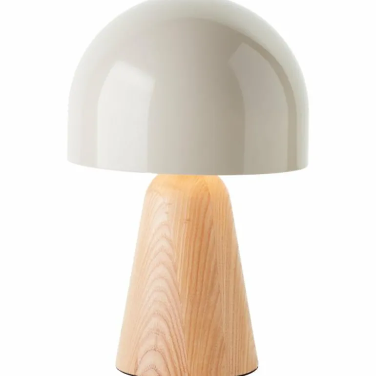 Lampe de table Brilliant Nalam Écru, 1 lumière