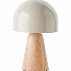 Lampe de table Brilliant Nalam Écru, 1 lumière