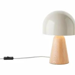 Lampe de table Brilliant Nalam Écru, 1 lumière
