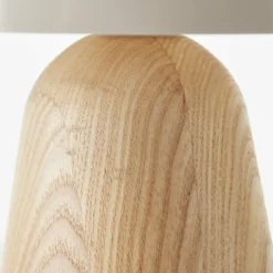 Lampe de table Brilliant Nalam Écru, 1 lumière