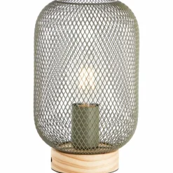 Lampe de table Brilliant Giada Vert, 1 lumière
