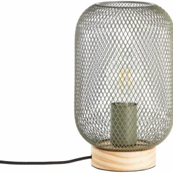 Lampe de table Brilliant Giada Vert, 1 lumière