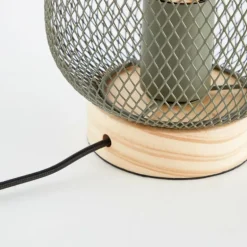 Lampe de table Brilliant Giada Vert, 1 lumière