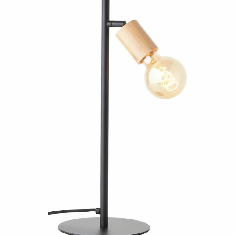 Lampe de table Brilliant Tiffany Écru, Noir, 1 lumière