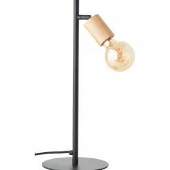 Lampe de table Brilliant Tiffany Écru, Noir, 1 lumière