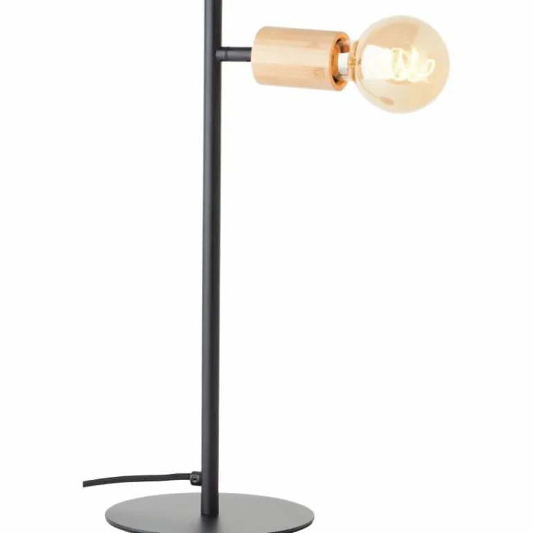 Lampe de table Brilliant Tiffany Écru, Noir, 1 lumière