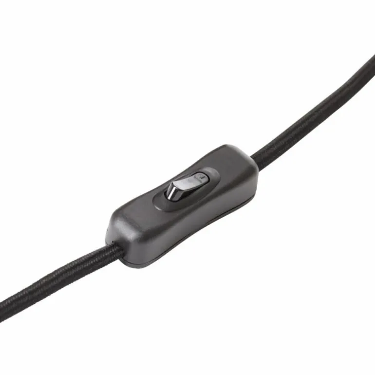 Lampe de table Brilliant Tiffany Écru, Noir, 1 lumière