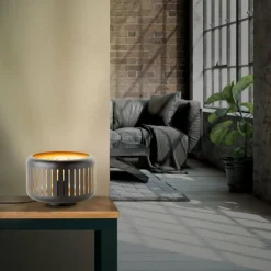 Lampe de table Brilliant Tyas Noir, 1 lumière