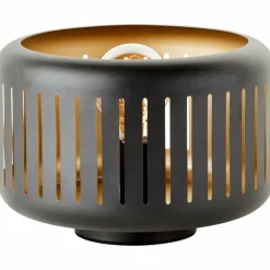 Lampe de table Brilliant Tyas Noir, 1 lumière