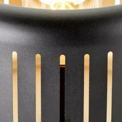 Lampe de table Brilliant Tyas Noir, 1 lumière