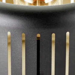 Lampe de table Brilliant Tyas Noir, 1 lumière