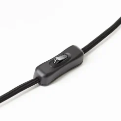 Lampe de table Brilliant Tyas Noir, 1 lumière