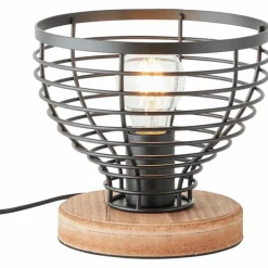 Lampe de table Brilliant Avia Écru, 1 lumière