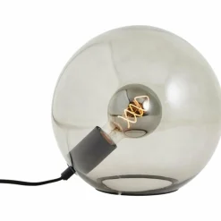 Lampe de table Brilliant Belado Fumée, 1 lumière