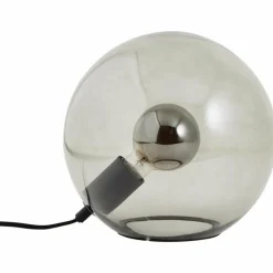 Lampe de table Brilliant Belado Fumée, 1 lumière