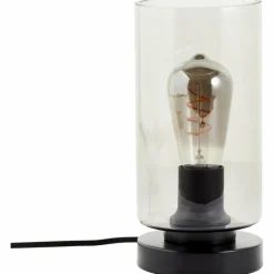 Lampe de table Brilliant Mesmer Noir, 1 lumière