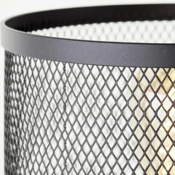 Lampe de table Brilliant Maze Noir, 1 lumière