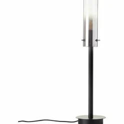 Lampe de table Brilliant Glasini Noir, 1 lumière