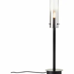 Lampe de table Brilliant Glasini Noir, 1 lumière