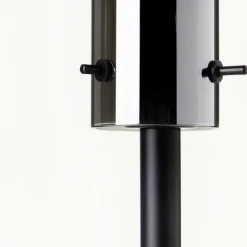 Lampe de table Brilliant Glasini Noir, 1 lumière