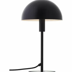 Lampe de table Brilliant Lillian Noir, 1 lumière
