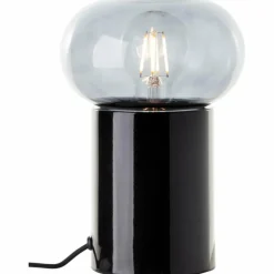 Lampe de table Brilliant Knut Noir, 1 lumière