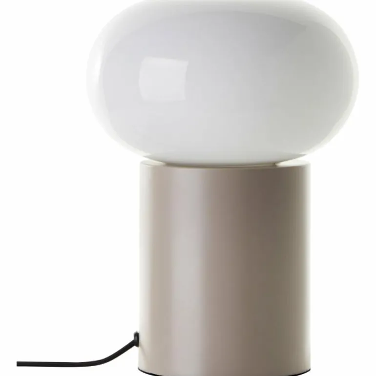 Lampe de table Brilliant Daeny Brun, Gris, 1 lumière