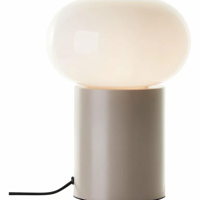Lampe de table Brilliant Daeny Brun, Gris, 1 lumière
