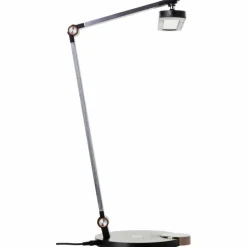 Lampe de table Brilliant Officehero LED Noir, 1 lumière