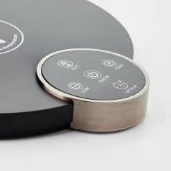 Lampe de table Brilliant Officehero LED Noir, 1 lumière